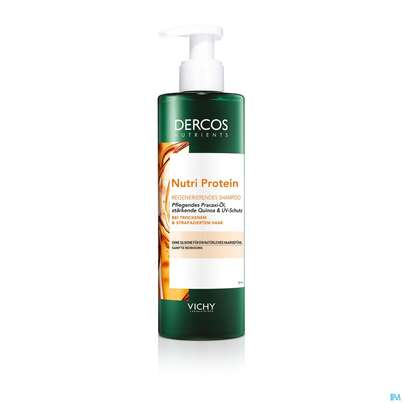 Sie sehen eine Packung Shampoon Vichy/dercos/nutrients Protein 100ml, Produktbild: 01 Shampoon Vichy/dercos/nutrients Protein 100ml, A-Nr.: 4894483 - 01