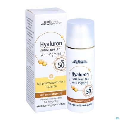 Sonnenprodukte Hyaluron Sonnenpflege Gesicht Anti-pigment Anti-age F50+ 50ml, A-Nr.: 5074842 - 07