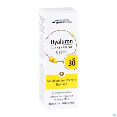 Sonnenprodukte Hyaluron Sonnenpflege Gesicht Lsf30 50ml, A-Nr.: 4624269 - 02