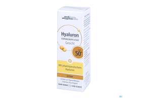 Sonnenprodukte Hyaluron Sonnenpflege Gesicht Lsf50+ Getoent 50ml, A-Nr.: 4834802 - 01