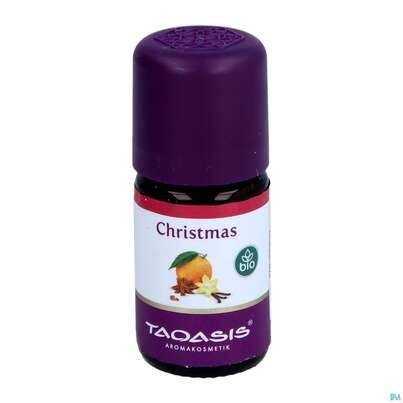 Sie sehen eine Packung Taoasis Duftmischung Bio Christmas 5ml, Produktbild: 01 Taoasis Duftmischung Bio Christmas 5ml, A-Nr.: 5374509 - 01