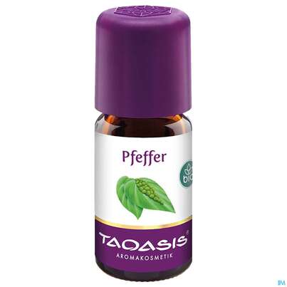 Taoasis Pfefferöl Schwarz Bio 5ml, A-Nr.: 4158407 - 02