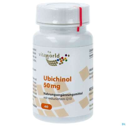 Ubichinol Kapseln 50mg -nat 60st, A-Nr.: 4846662 - 01
