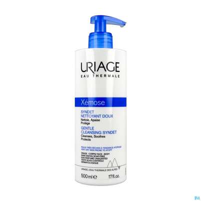 Sie sehen eine Packung Uriage Xemose Milde Reinigende Gel-creme 500ml, Produktbild: 05 Uriage Xemose Milde Reinigende Gel-creme 500ml, A-Nr.: 5618822 - 05