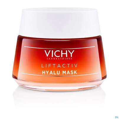 Sie sehen eine Packung Vichy Liftactiv Hyalu Maske Alle Hauttypen 50ml, Produktbild: 05 Vichy Liftactiv Hyalu Maske Alle Hauttypen 50ml, A-Nr.: 4870436 - 05