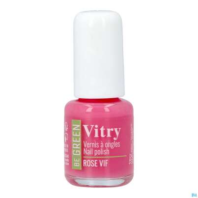 Sie sehen eine Packung Vitry Be Nagellack 103 Rose Vif Vgree 6ml, Produktbild: 01 Vitry Be Nagellack 103 Rose Vif Vgree 6ml, A-Nr.: 5455490 - 01