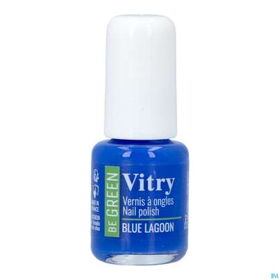 Sie sehen eine Packung Vitry Be Nagellack 112 Blue Alg 6ml, Produktbild: 01 Vitry Be Nagellack 112 Blue Alg 6ml, A-Nr.: 5455596 - 01