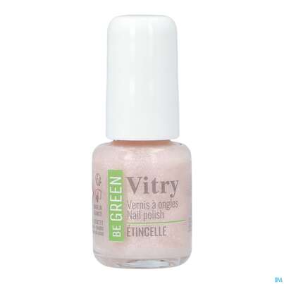 Sie sehen eine Packung Vitry Be Nagellack 26 Etincell Vgree 6ml, Produktbild: 01 Vitry Be Nagellack 26 Etincell Vgree 6ml, A-Nr.: 5454645 - 01