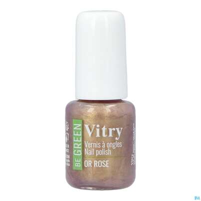 Sie sehen eine Packung Vitry Be Nagellack 38 Or Rose Vgree 6ml, Produktbild: 01 Vitry Be Nagellack 38 Or Rose Vgree 6ml, A-Nr.: 5454786 - 01