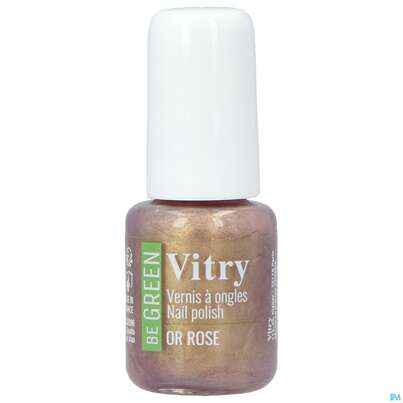 Sie sehen eine Packung Vitry Be Nagellack 38 Or Rose Vgree 6ml, Produktbild: 02 Vitry Be Nagellack 38 Or Rose Vgree 6ml, A-Nr.: 5454786 - 02