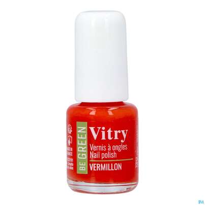 Sie sehen eine Packung Vitry Be Nagellack 68 Vermillo Vgree 6ml, Produktbild: 01 Vitry Be Nagellack 68 Vermillo Vgree 6ml, A-Nr.: 5455107 - 01