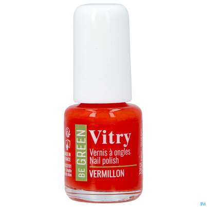 Sie sehen eine Packung Vitry Be Nagellack 68 Vermillo Vgree 6ml, Produktbild: 02 Vitry Be Nagellack 68 Vermillo Vgree 6ml, A-Nr.: 5455107 - 02