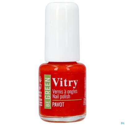 Sie sehen eine Packung Vitry Be Nagellack 69 Pavot Vgree 6ml, Produktbild: 02 Vitry Be Nagellack 69 Pavot Vgree 6ml, A-Nr.: 5455113 - 02