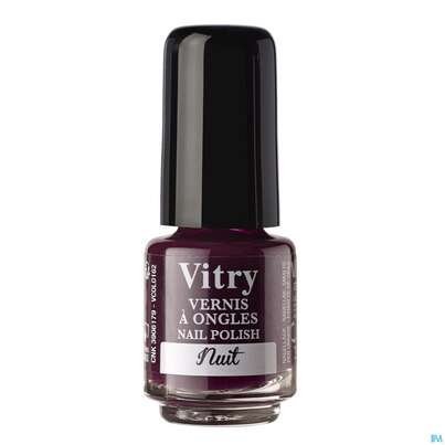 Sie sehen eine Packung Vitry Nagellacke : Nuit 4ml, Produktbild: 01 Vitry Nagellacke : Nuit 4ml, A-Nr.: 5177507 - 01