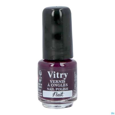 Sie sehen eine Packung Vitry Nagellacke : Nuit 4ml, Produktbild: 02 Vitry Nagellacke : Nuit 4ml, A-Nr.: 5177507 - 02