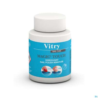 Sie sehen eine Packung Vitry Nagellackentferner Magic’touch 75ml, Produktbild: 01 Vitry Nagellackentferner Magic’touch 75ml, A-Nr.: 4628304 - 01