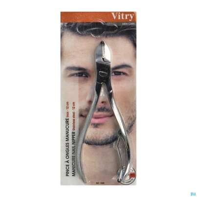 Sie sehen eine Packung Vitry Nagelzange Aus Rostfreiem Edelstahl 12 Cm 1pc, Produktbild: 04 Vitry Nagelzange Aus Rostfreiem Edelstahl 12 Cm 1pc, A-Nr.: 4627747 - 04