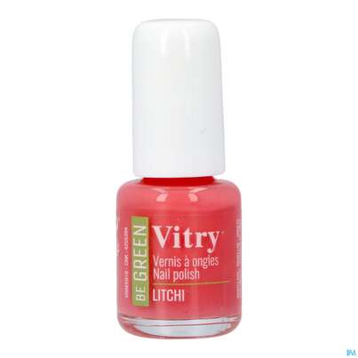 Sie sehen eine Packung Vitry Vitry Nagellacke: Be Green 016 Litchi 6ml, Produktbild: 01 Vitry Vitry Nagellacke: Be Green 016 Litchi 6ml, A-Nr.: 5396675 - 01