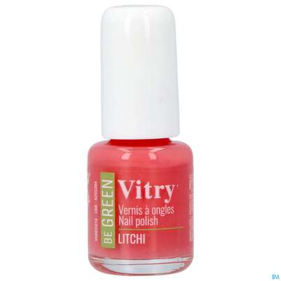 Sie sehen eine Packung Vitry Vitry Nagellacke: Be Green 016 Litchi 6ml, Produktbild: 02 Vitry Vitry Nagellacke: Be Green 016 Litchi 6ml, A-Nr.: 5396675 - 02