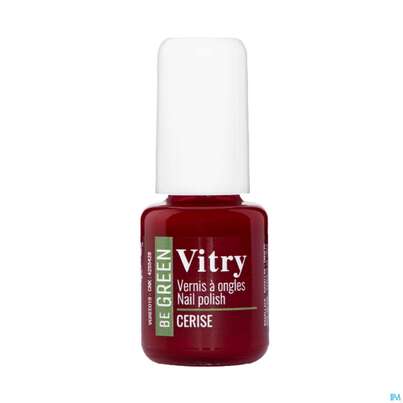 Sie sehen eine Packung Vitry Vitry Nagellacke: Be Green 019 Cerise 6ml, Produktbild: 01 Vitry Vitry Nagellacke: Be Green 019 Cerise 6ml, A-Nr.: 5396706 - 01