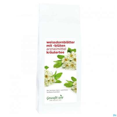 Sie sehen eine Packung Weissdorn Blaetter Tee Gewusst Wie 75g, Produktbild: 02 Weissdorn Blaetter Tee Gewusst Wie 75g, A-Nr.: 5444084 - 02
