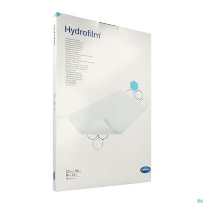Sie sehen eine Packung Wundverband Hydrofilm 20x 30cm 10st, Produktbild: 03 Wundverband Hydrofilm 20x 30cm 10st, A-Nr.: 3697160 - 03