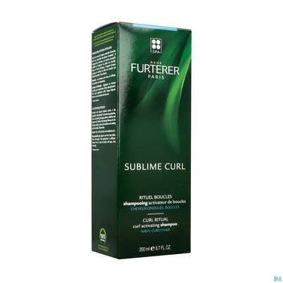 Sie sehen eine Packung Shampoon Furterer Sublime Curl Locken 200ml, Produktbild: 02 Shampoon Furterer Sublime Curl Locken 200ml, A-Nr.: 5439858 - 02