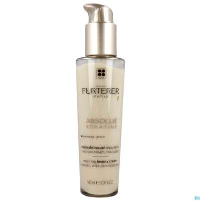 Sie sehen eine Packung Furterer Abso Keratin Pflegecreme Aufbauend Leave-in 100ml, Produktbild: 04 Furterer Abso Keratin Pflegecreme Aufbauend Leave-in 100ml, A-Nr.: 5439404 - 04