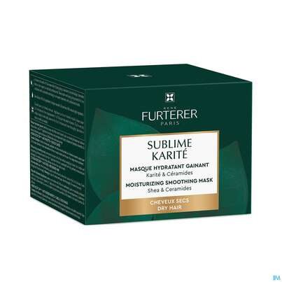 Sie sehen eine Packung Furterer Sublime/karite Maske Feuchtigkeit 200ml, Produktbild: 04 Furterer Sublime/karite Maske Feuchtigkeit 200ml, A-Nr.: 5890978 - 04