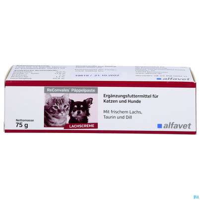 Veterinaerprodukte Reconvales Paeppelpaste F Hunde +katzen 75g, A-Nr.: 4375760 - 01