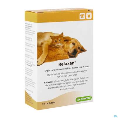 Veterinaerprodukte Relaxan/tabl Hunde +katzen 30st, A-Nr.: 3127379 - 02