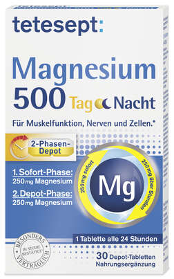 Tetesept Magnesium 500 Tag Nacht, A-Nr.: 5608083 - 01