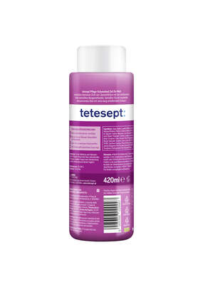 Sie sehen eine Packung Tetesept Schaumbad Zeit für Mich, Produktbild: 02 Tetesept Schaumbad Zeit für Mich, A-Nr.: 5930034 - 02