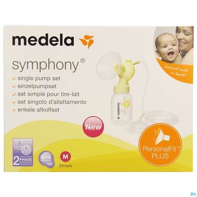 Medela Symphony/einzelpumpset Personalfit+ Gr.m 24mm 1st, A-Nr.: 5409478 - 01