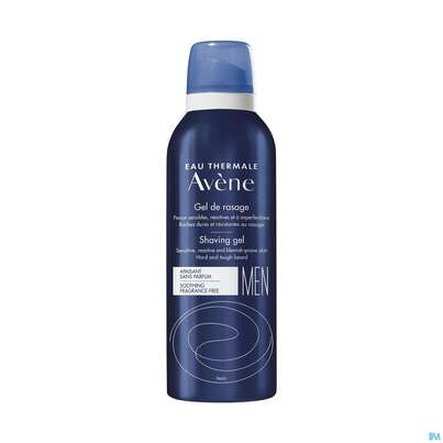 Sie sehen eine Packung Rasiercreme,-seife,-wasser Avene Men Rasiergel Neu 150ml, Produktbild: 02 Rasiercreme,-seife,-wasser Avene Men Rasiergel Neu 150ml, A-Nr.: 5659643 - 02