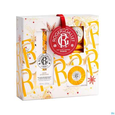 Sie sehen eine Packung Roger & Gallet Xmas/bdo Bdo Water 100ml+soap 50g +bath Tablets 3x25g 1st, Produktbild: 02 Roger & Gallet Xmas/bdo Bdo Water 100ml+soap 50g +bath Tablets 3x25g 1st, A-Nr.: 5815882 - 02