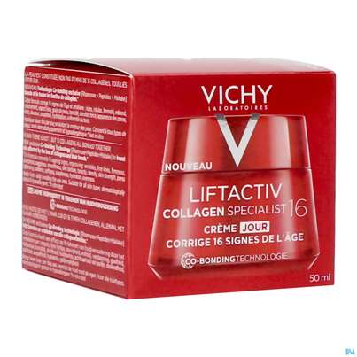 Sie sehen eine Packung Vichy Liftactiv Collagen/specialist Alle Hauttypen 50ml, Produktbild: 06 Vichy Liftactiv Collagen/specialist Alle Hauttypen 50ml, A-Nr.: 4870407 - 06