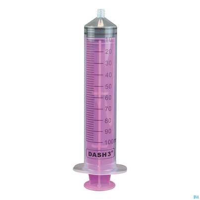 Sie sehen eine Packung Flocare Spritze Enfit 100ml 30st, Produktbild: 01 Flocare Spritze Enfit 100ml 30st, A-Nr.: 4492307 - 01