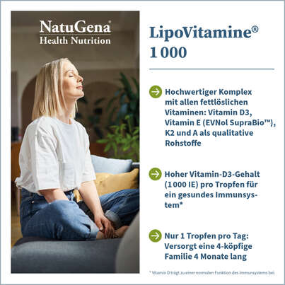 NatuGena LipoVitamine 1000 Tropfen, A-Nr.: 5404280 - 02