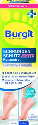 Sie sehen eine Packung Burgit Schrunden Schutz Konzentrat, Produktbild: 01 Burgit Schrunden Schutz Konzentrat, A-Nr.: 5876731 - 01