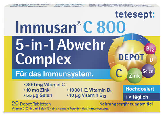 TETESEPT Immusan C800 5-in-1 TAB 20ST, A-Nr.: 5818194 - 01