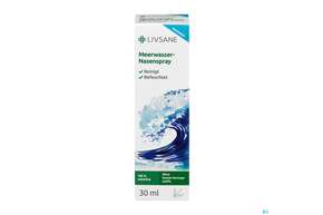 Nasen Spray Livsane Meerwasser Abschwellend 30ml, A-Nr.: 5732015 - 01