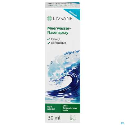 Nasen Spray Livsane Meerwasser Abschwellend 30ml, A-Nr.: 5732015 - 02