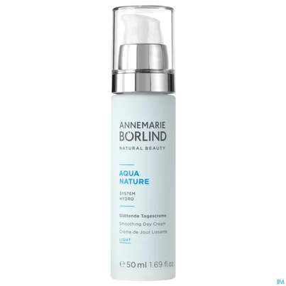 Sie sehen eine Packung Boerlind Aquanature Glaettende Tag Light 60007 50ml, Produktbild: 02 Boerlind Aquanature Glaettende Tag Light 60007 50ml, A-Nr.: 4740372 - 02