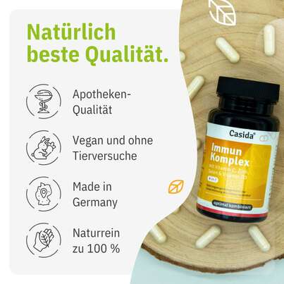 Sie sehen eine Packung Immun Komplex mit Vitamin C, Zink, Selen und Vitamin D3, Produktbild: 04 Immun Komplex mit Vitamin C, Zink, Selen und Vitamin D3, A-Nr.: 5820742 - 04