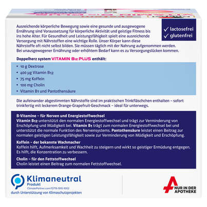 Doppelherz system VITAMIN B12 PLUS - LEISTUNG + ENERGIE + KONZENTRATION, A-Nr.: 3998909 - 04