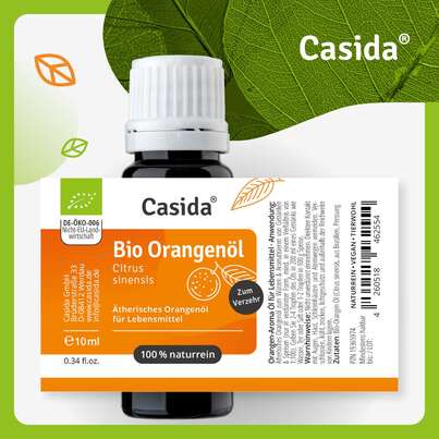 Bio Orangenöl – Zum Verzehr, A-Nr.: 5898891 - 10