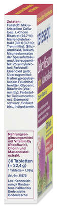 tetesept Leber Gesund Mariendistel 30 Tabl., A-Nr.: 5075089 - 03