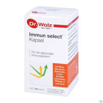 Immun Select Kapseln Dr.wolz Nr.60 120st, A-Nr.: 5372321 - 02