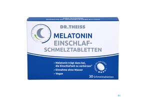 Melatonin Einschlaf-schmelztabl Dr.theiss 30st, A-Nr.: 5451173 - 01